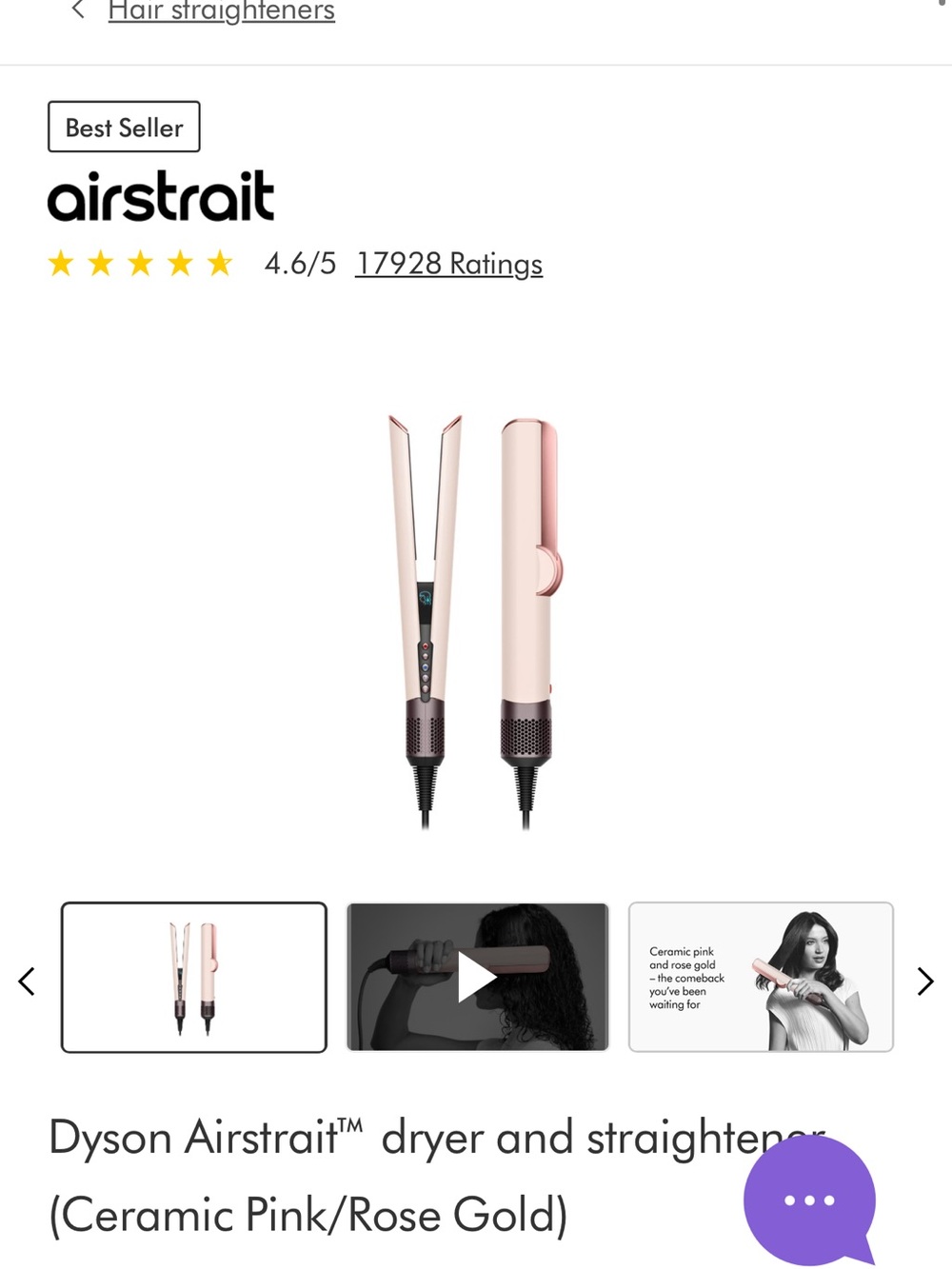 Dyson Hair Tool Band in White and Black